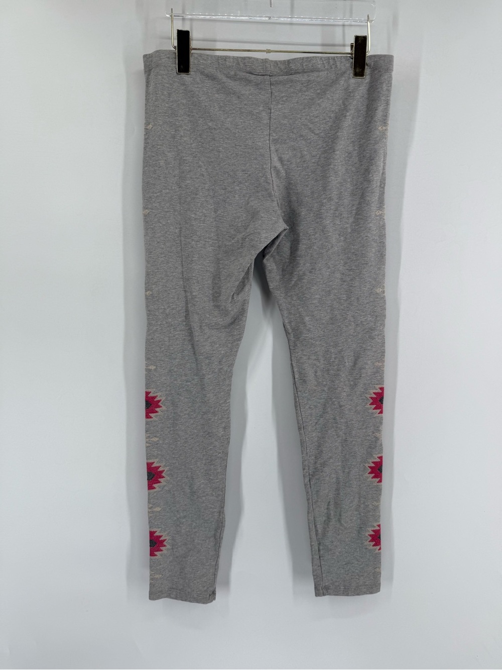 JWLA Johnny Was Paige cotton leggings yoga casual voltage heathet gray NWT - Picture 5 of 7